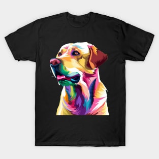 Labrador Retriever Pop Art - Dog Lover Gifts T-Shirt